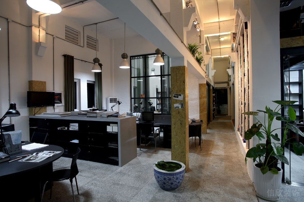 創(chuàng)威貿(mào)易有限公司800平方辦公室設計裝飾