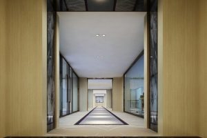 礦業(yè)集團(tuán)公司深圳辦公室裝修_過道走廊