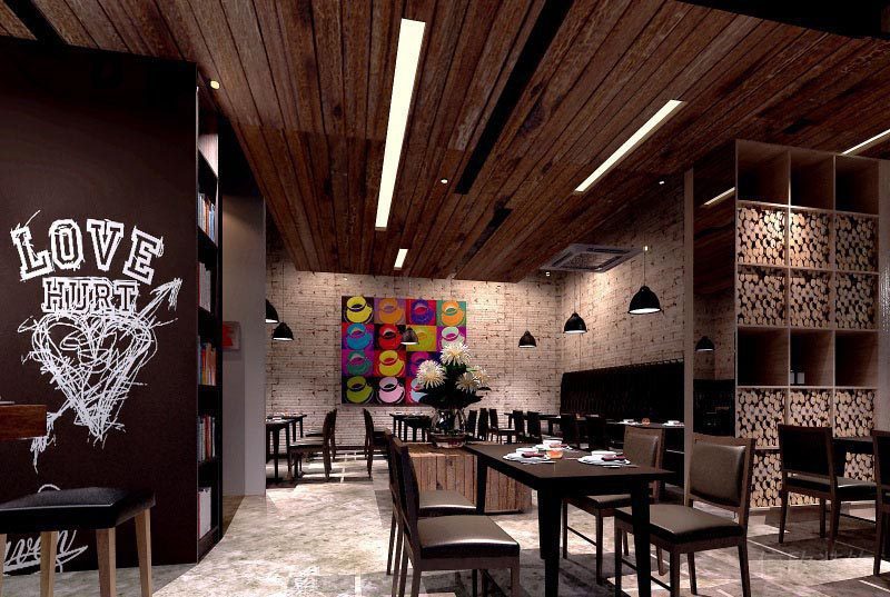 深圳南山蛇口餐廳裝修用餐區