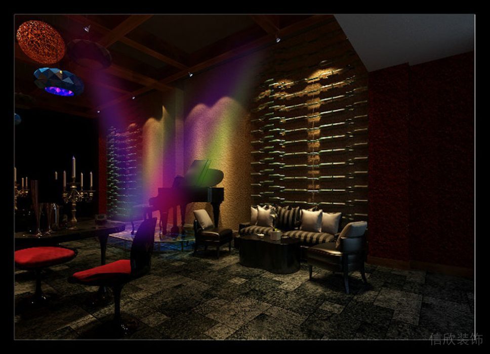 酒吧演奏表演區裝修效果圖