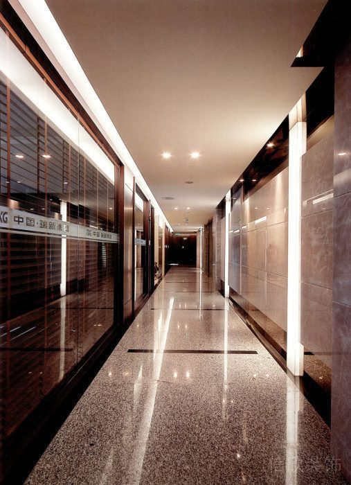 瑞新辦公室裝修-過道