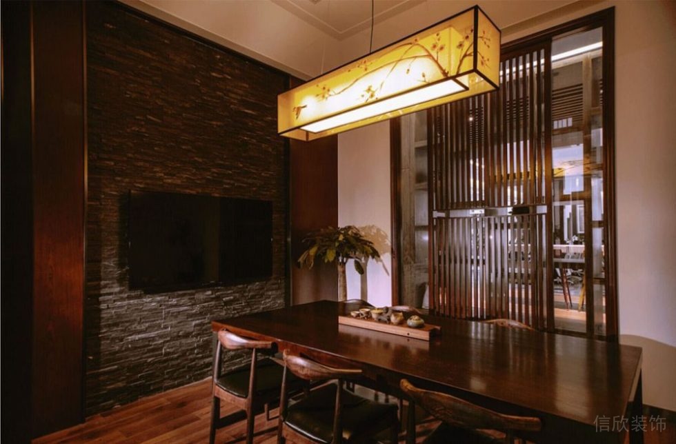 深圳南山區(qū)科苑中式辦公室裝修