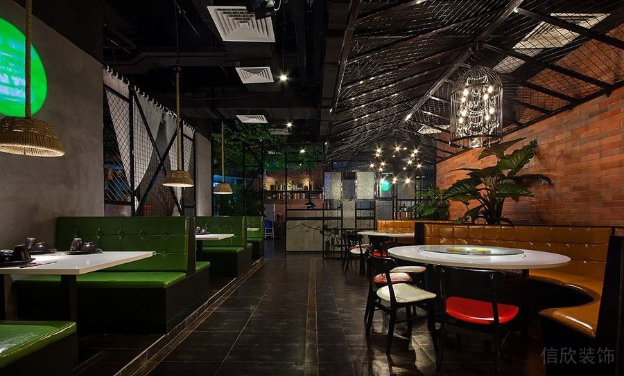 藝術品吊燈裝修設計餐廳