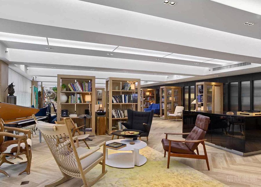 福田中心區(qū)辦公室裝修_洽談區(qū)