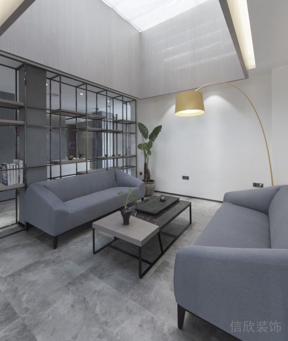 深圳羅湖區(qū)田貝辦公室裝修_洽談區(qū)