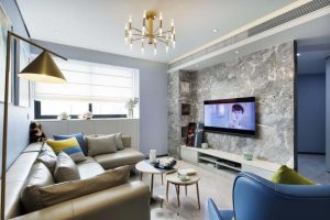 家裝北歐風(fēng)格客廳1