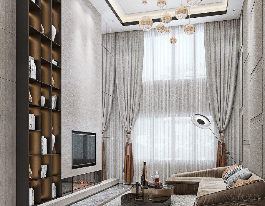 龍崗現(xiàn)代風(fēng)格別墅裝修