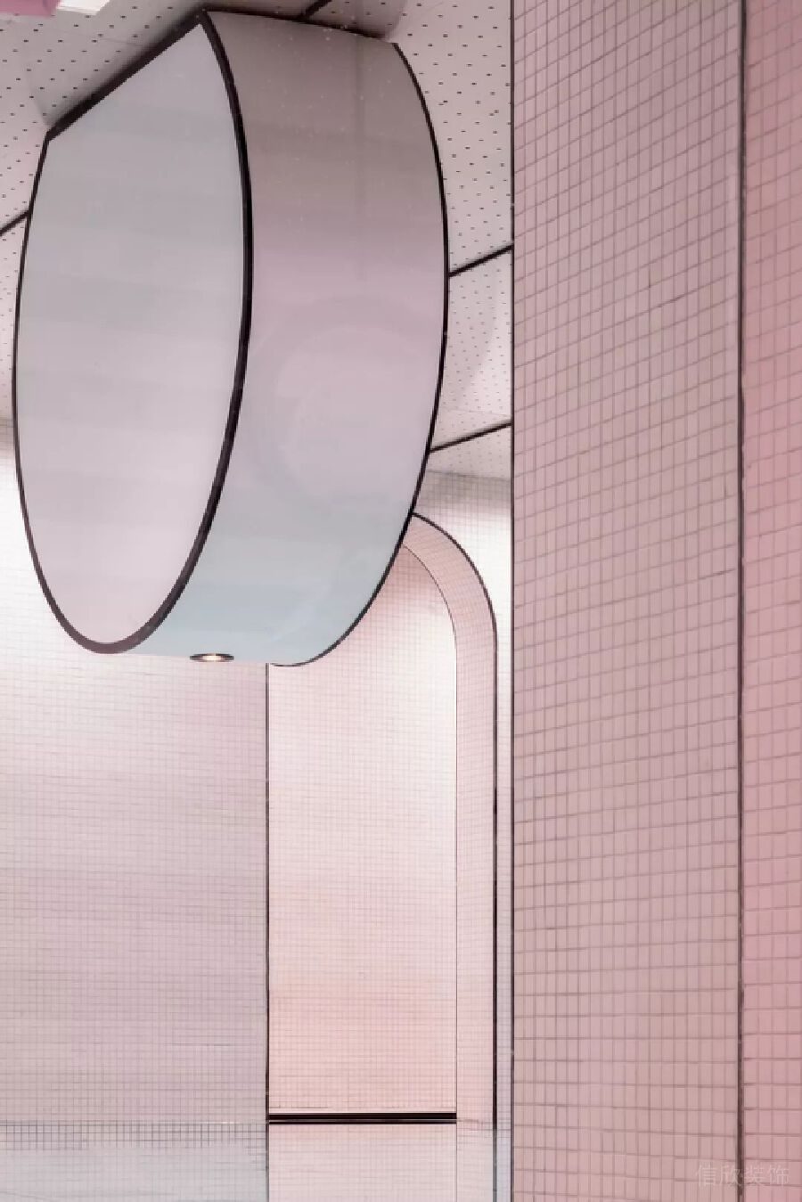 鏤空黑邊機(jī)構(gòu)墻體設(shè)計藝術(shù)教育培訓(xùn)機(jī)構(gòu)培訓(xùn)班