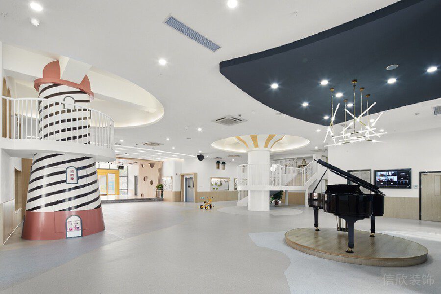 音樂教室機(jī)構(gòu)裝修天花創(chuàng)意設(shè)計
