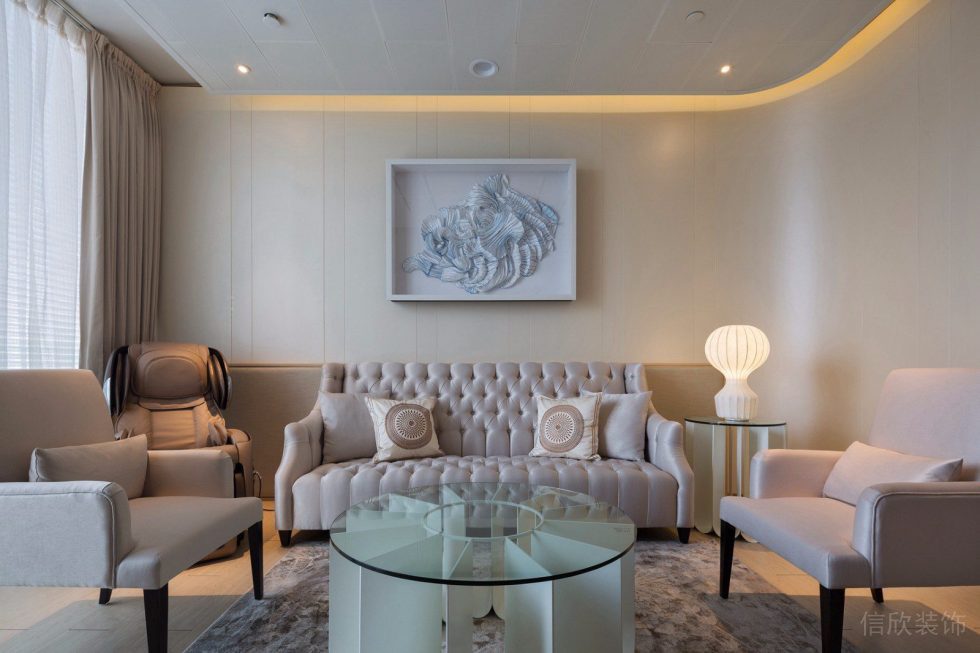 現(xiàn)代簡(jiǎn)約沙發(fā)辦公室裝修設(shè)計(jì)