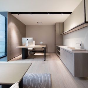 總裁辦公室裝修設計機構原木風簡約日式效果圖