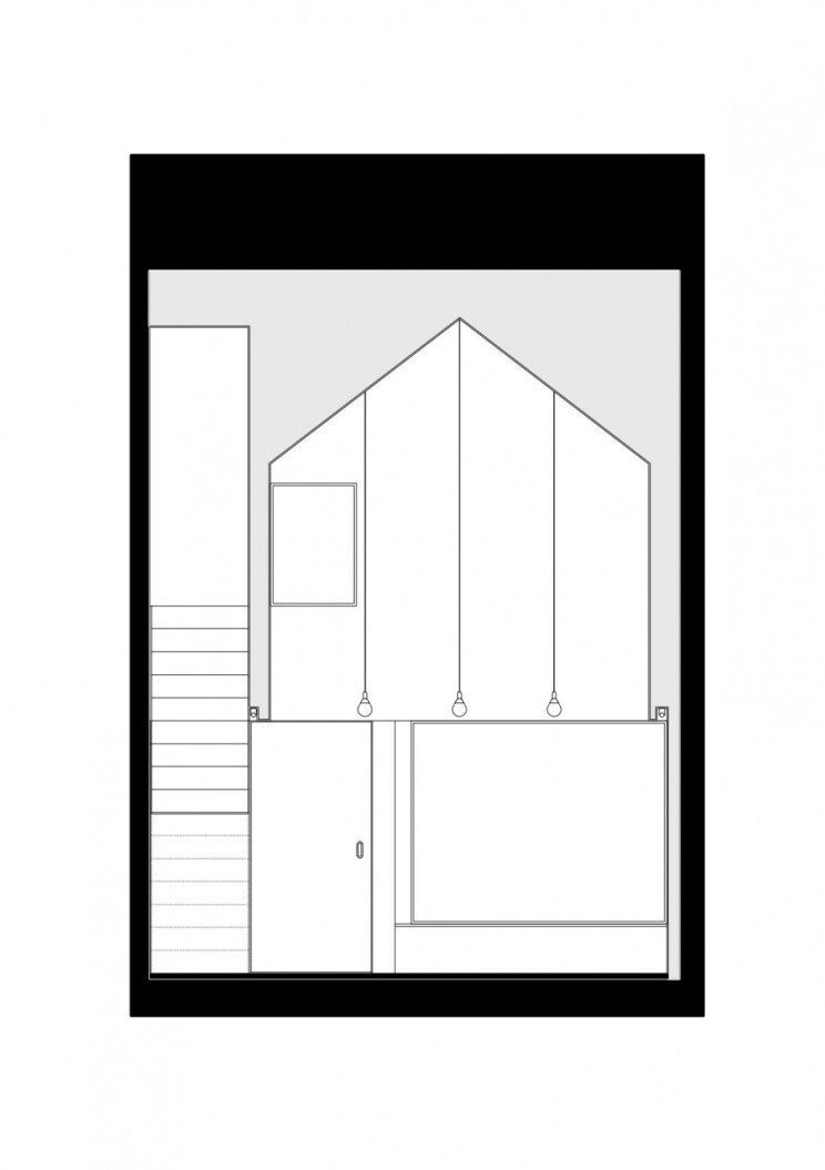 幾何辦公室極簡平面設(shè)計圖