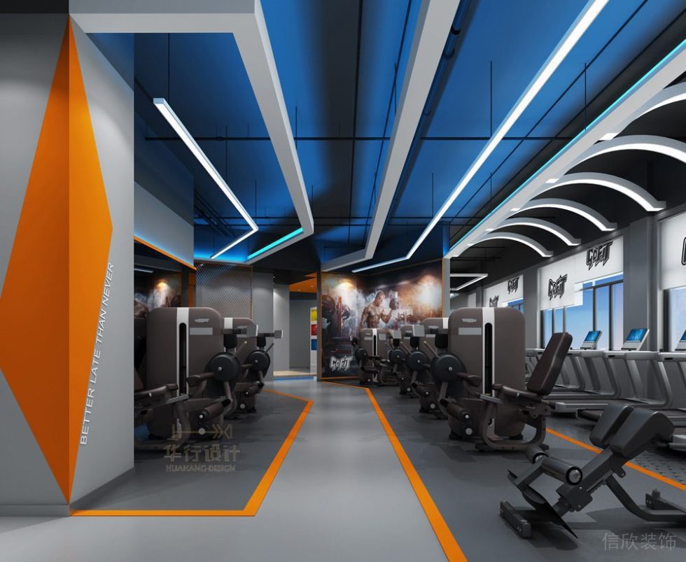 創(chuàng)新健身房設(shè)計(jì)_有氧器械區(qū)