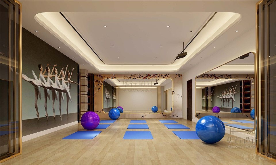 海克力斯健身房設(shè)計_多功能區(qū)