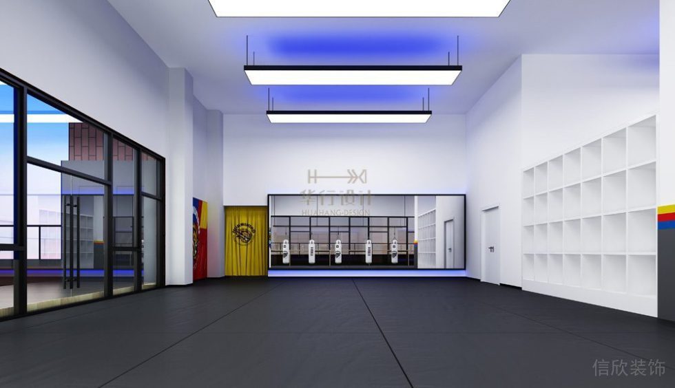 健身房裝修設(shè)計(jì)惠州華武道三店_多功能區(qū) 健身房裝修設(shè)計(jì)惠州華武道三店_多功能區(qū)