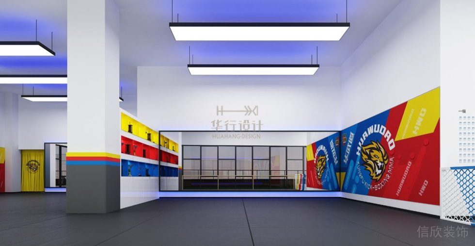 健身房裝修設(shè)計(jì)惠州華武道三店_多功能區(qū) 健身房裝修設(shè)計(jì)惠州華武道三店_多功能區(qū)