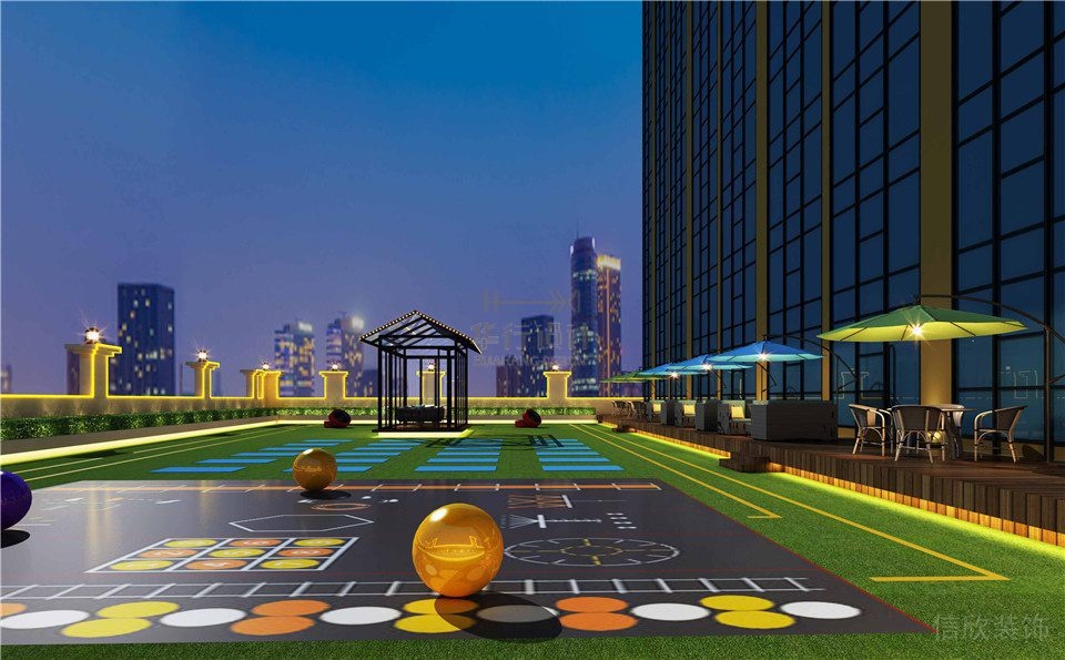 健身房裝修設(shè)計斯瑞特_戶外練習(xí)場