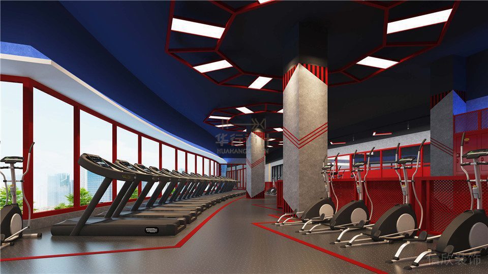 華武決朝陽二店健身房設計-跑步區(qū) 華武決朝陽二店健身房設計-跑步區(qū)