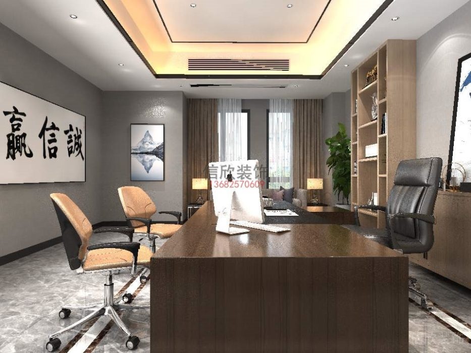 中式裝修設計效果圖環形天花內嵌燈飾效果