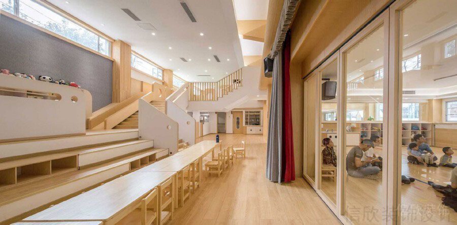 廣州番禺國際幼兒園裝修設(shè)計_信欣幼兒園學(xué)校裝修設(shè)計