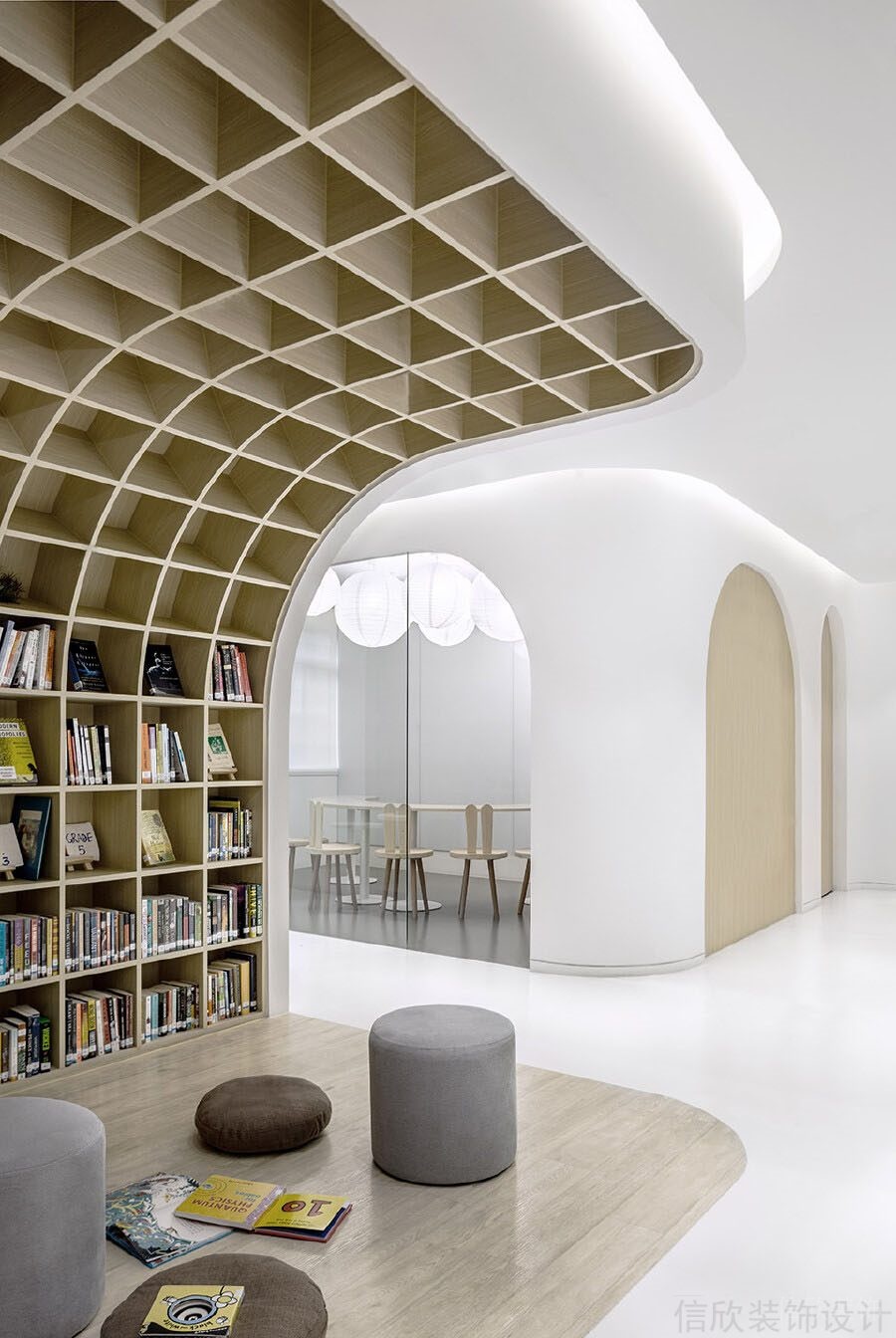 深圳書宇培訓(xùn)學(xué)校裝修設(shè)計(jì)_信欣幼兒園學(xué)校裝修設(shè)計(jì)