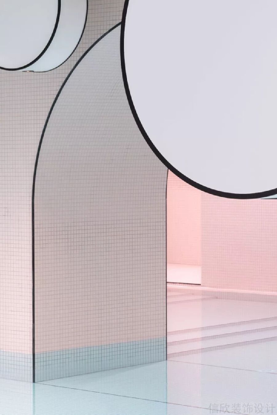 游泳池裝修設(shè)計瓷磚設(shè)計效果圖