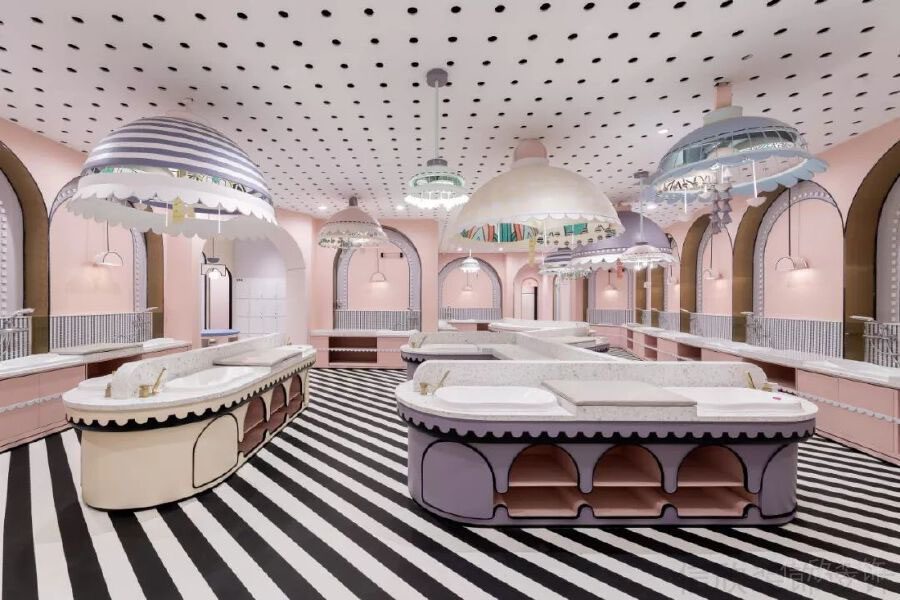 復(fù)古裝修設(shè)計(jì)效果圖條紋地板裝修設(shè)計(jì)1