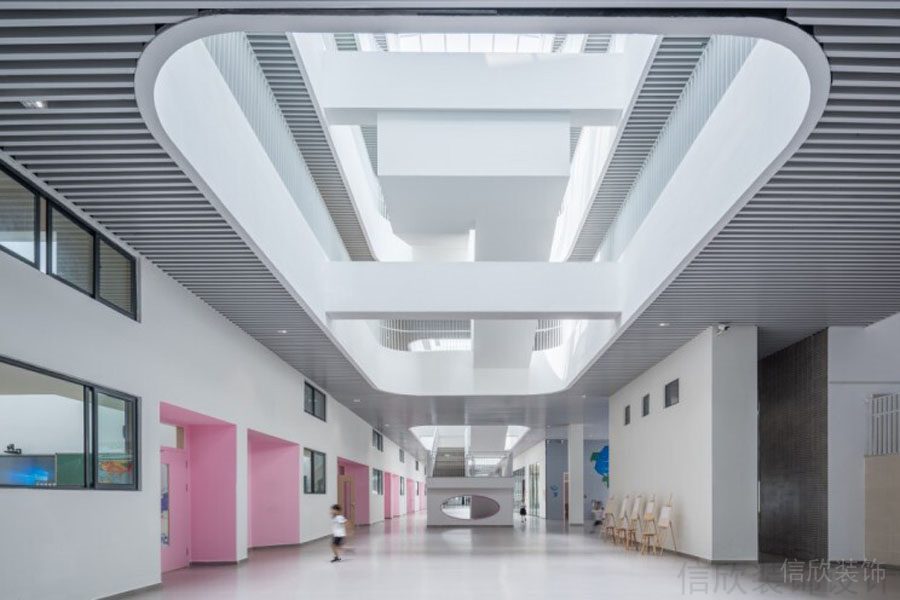 湛江銀川學校裝修設計_信欣幼兒園學校裝修設計