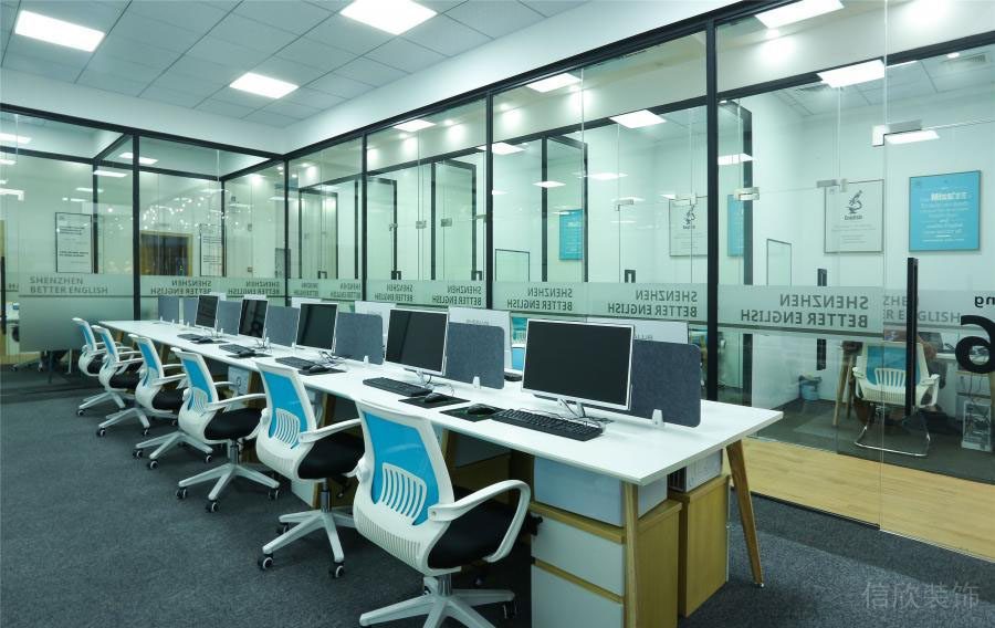 辦公室直線裝修設計會議室簡約地毯效果