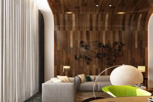 現(xiàn)代木質(zhì)光面休息區(qū)布藝沙發(fā)辦公室