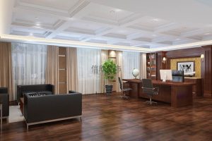 中式風(fēng)現(xiàn)代辦公室簡(jiǎn)約商務(wù)風(fēng)木制裝修