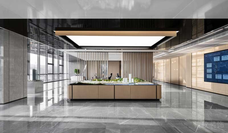 售樓處裝修沙盤 售樓處裝修沙盤