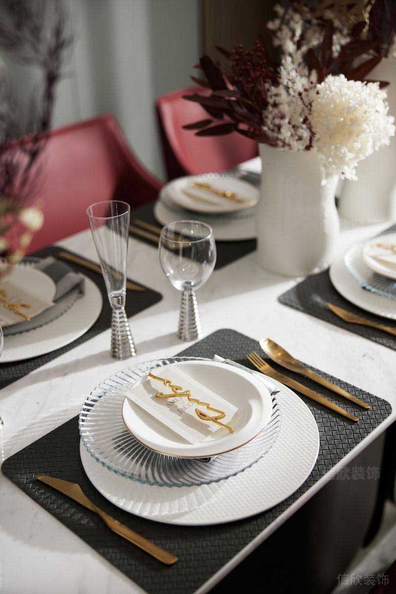 辦公室現代簡約風前臺效果圖5)