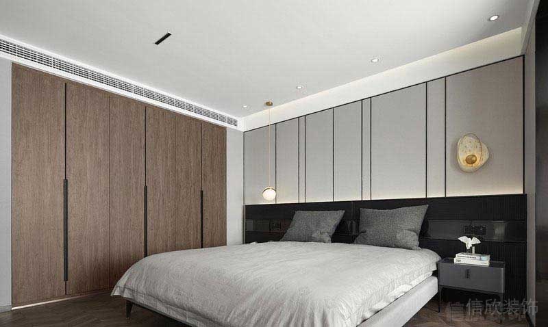 辦公室現代簡約風主臥果圖