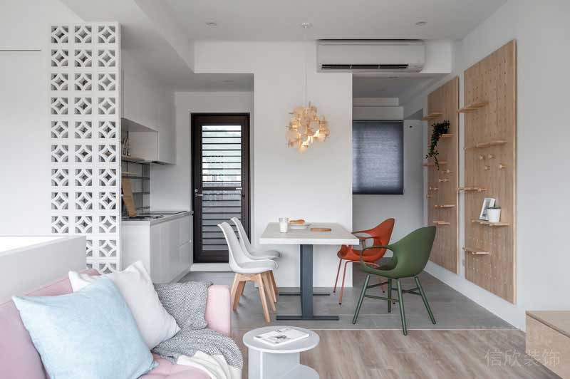 北歐風格家居客餐廳