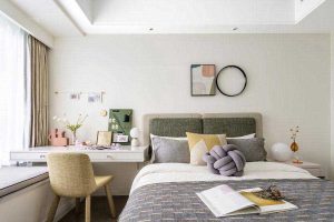 二手房改造現(xiàn)代簡約風(fēng)臥室效果圖 (3)