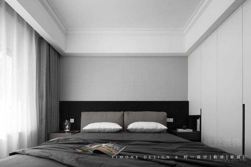 二手房改造現(xiàn)代簡約風(fēng)臥室效果圖(新居現(xiàn)代輕奢風(fēng)客廳效果圖)