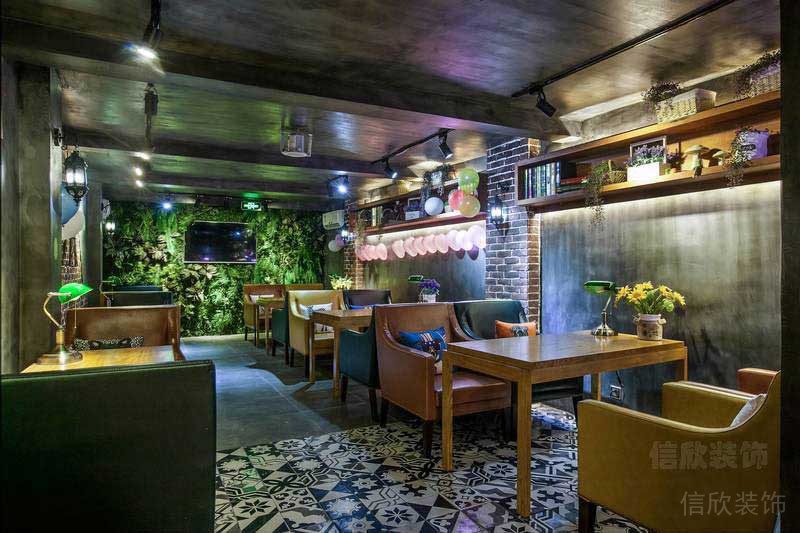 工業(yè)風(fēng)餐飲空間卡座