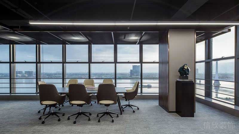 美式工業(yè)辦公室開(kāi)放式交流區(qū)