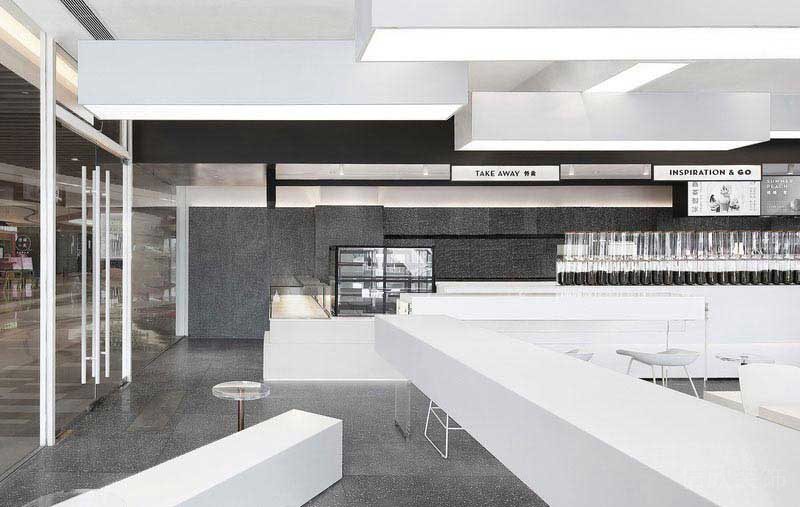 奶茶店現(xiàn)在極簡(jiǎn)風(fēng)效果圖