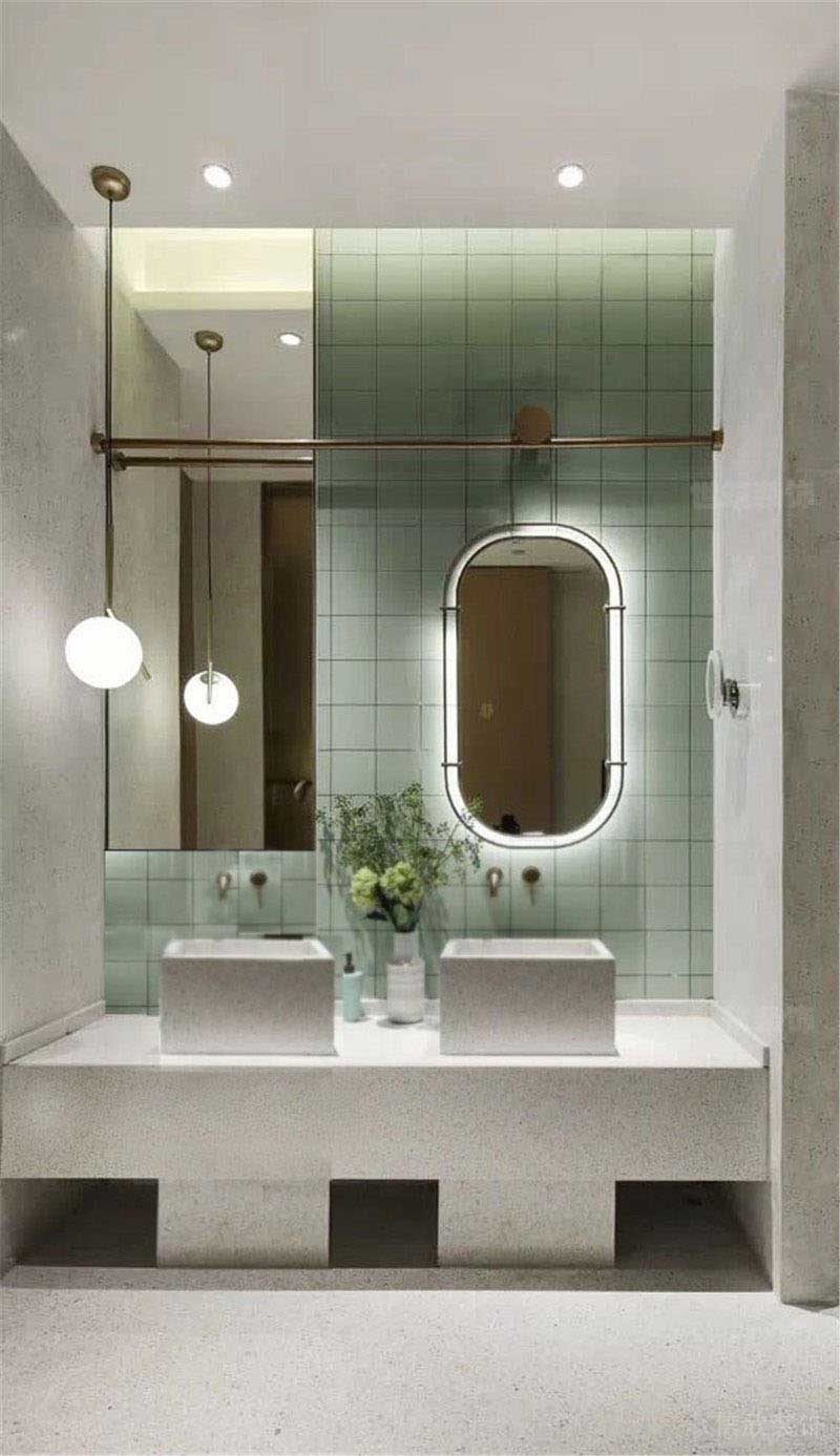 輕奢風格茶飲空間衛(wèi)生間