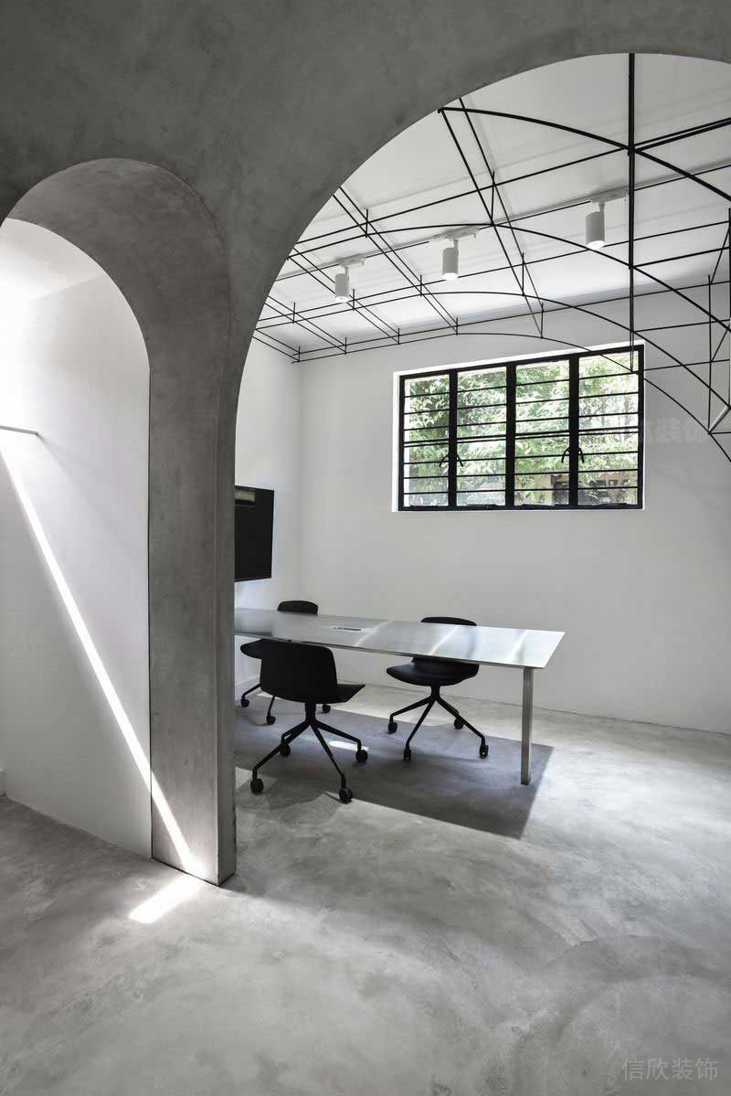 鐵藝工業(yè)風(fēng)辦公室藝術(shù)空間