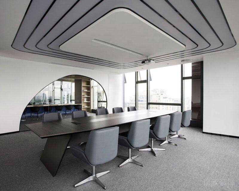 現(xiàn)代辦公室商務會議室