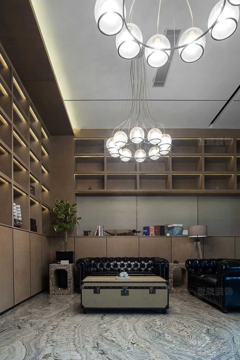 現(xiàn)代風格辦公室商務洽談休閑區(qū)