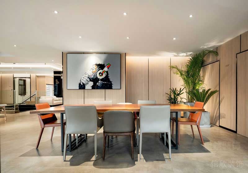 現(xiàn)代風(fēng)格辦公室員工交流區(qū)實(shí)景圖