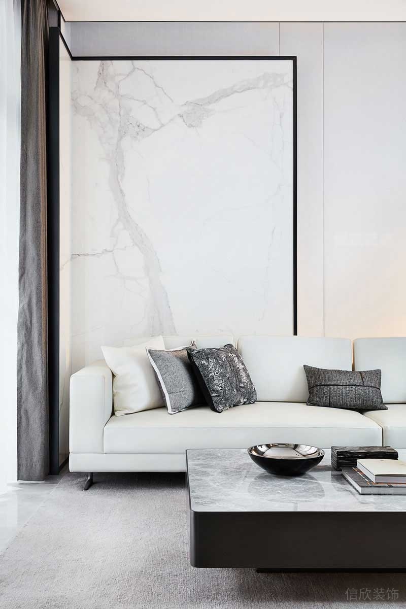 現(xiàn)代風(fēng)格家居客廳沙發(fā)茶幾