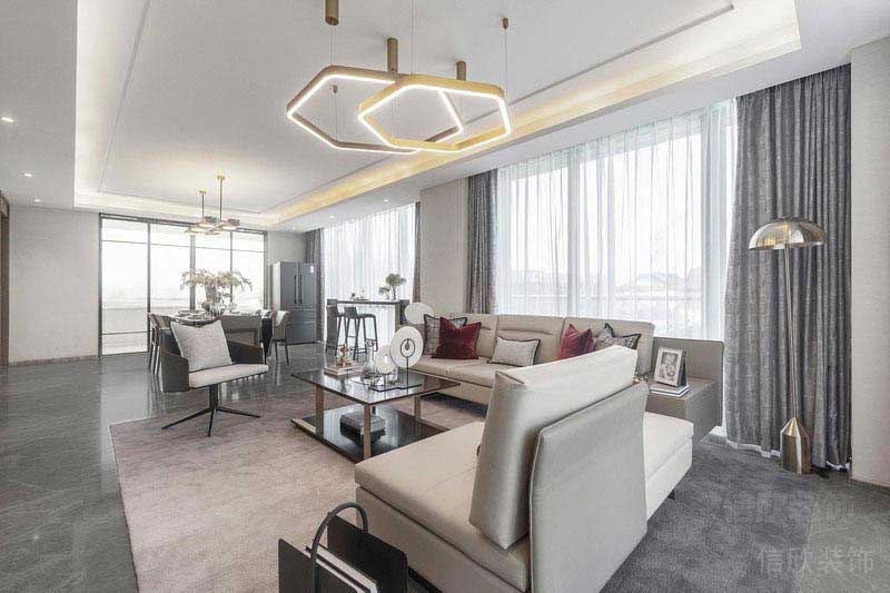 現代風家庭客廳