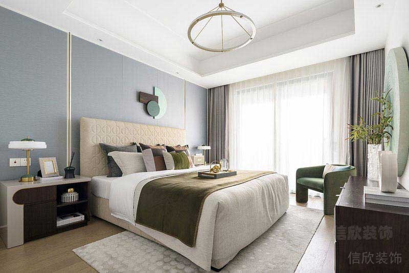 現代極簡家居臥室