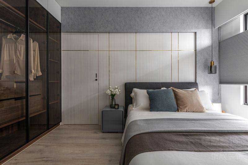 現(xiàn)代輕奢風(fēng)格家庭次臥