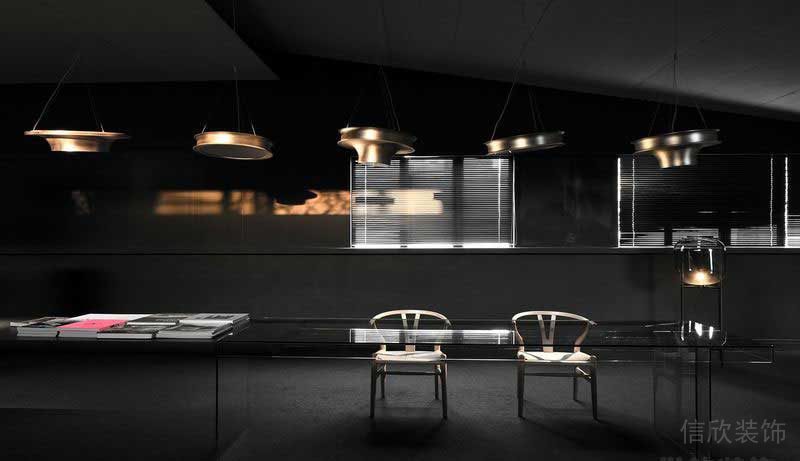 現代中式風辦公室資料查詢區(qū)